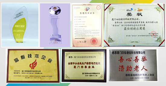 歷年來(lái)廈門(mén)四信所獲得的殊榮！