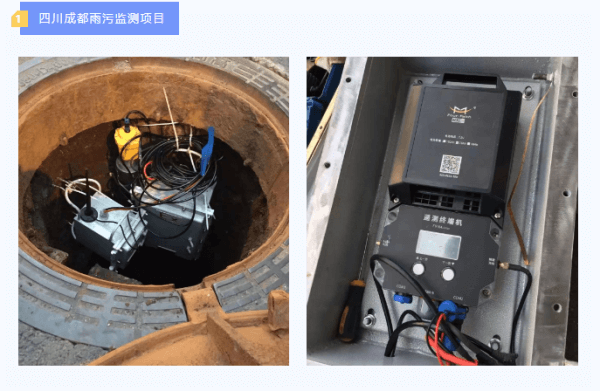 F9164-LP100四信智能管網(wǎng)遙測終端應用案例之四川成都雨污監(jiān)測項目